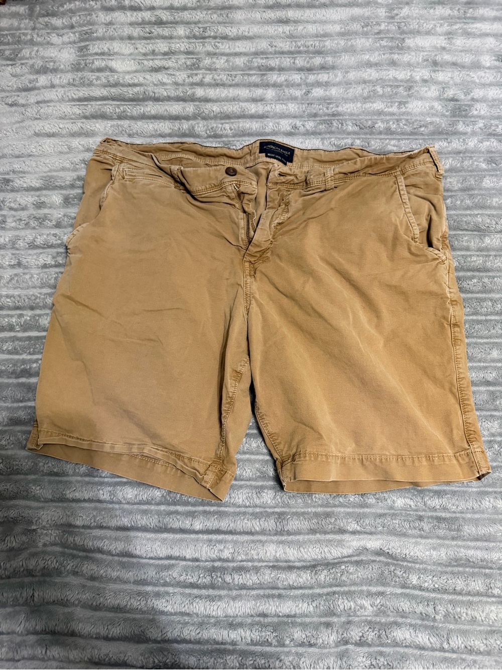 American Eagle Men's Khaki Cargo Shorts